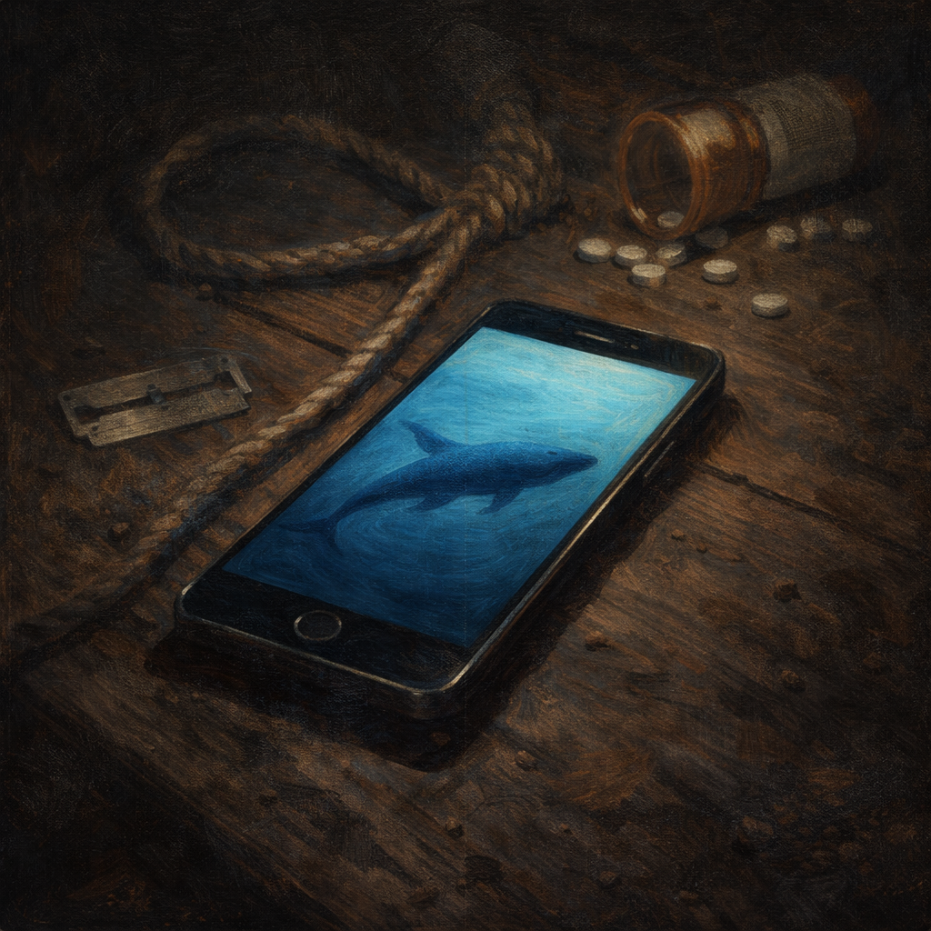 blue whale challenge vera o fake