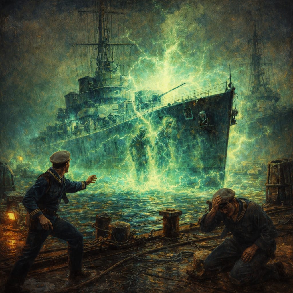 philadelphia experiment nave invisibile